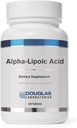 Laboratoires Douglas Acide alpha-lipoïque : support des fonctions métaboliques et antioxydantes 60 comprimés