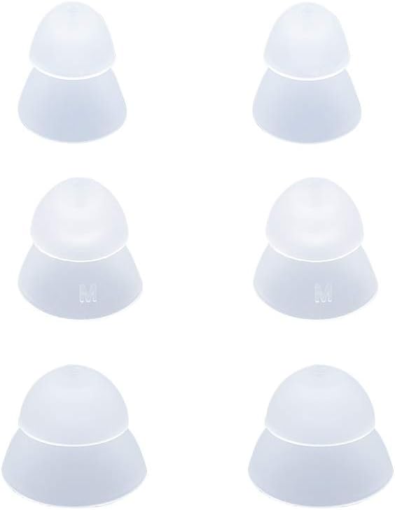Hörgerät Power Domes Double Layer Tips Geeignet für GN Resound Sure Fit Modelle 8+10+12mm (Mixed for Trial)