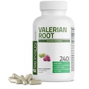 Bronson Valerian Root Capsules - Valerian Officinalis - Fördert Entspannung - Non-GMO, Soy-Free Gluten-Free, 240 Vegetarische Kapseln
