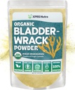 XPRS Nutra Organic Bladderwrack Powder (Fucus Vesiculosus) - Premium Bladderwrack Organic Powder for Glowing Skin - Vegan Friendly Bladderwrack Herb Iodine Supplement (4 Unze)