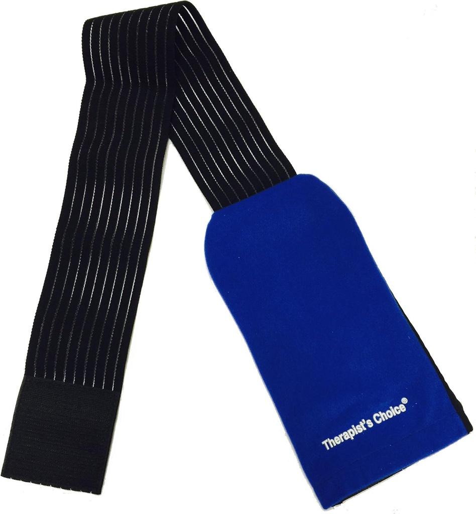 Therapist's Choice® Ice Wrap/Cold Wrap peut contenir n'importe quel paquet de glace et de gel jusqu'à 5 x 10 pouces - Ice Pack NON inclus
