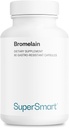 Supersmart - Bromelain 1500 mg 3000 GDU pro Tag - Enzyme aus Ananaswurzeln extrahiert - Verdauungssystem Booster | Non-GMO & Gluten Free - 90 DR Kapseln