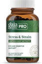 Gaia Herbs Pro Stress & Strain - Eye Health Support - Eigenschaften Astaxanthin, Lutein, Grape Seed & More - Vegan, Glutenfrei & Dairy-frei - 60 Liquid Phyto-Caps (60 Servietten)