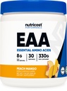 Nutricost EAA Pulver 30 Portionen (Peach Mango) - Essential Amino Acids - Non-GMO, Glutenfrei, Vegetarisch Freundlich