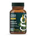 Gaia Herbs Natural Laxative - soutient le soulagement de la constipation pour les adultes - avec la feuille de Senna, Cape Aloe, Caraway, Dandelion & Fennel - 90 comprimés (45 portions)