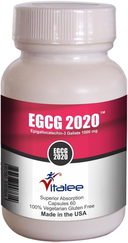 EGCG- 1000 mg Capsule Ext Thé Vert (60 Capsules)