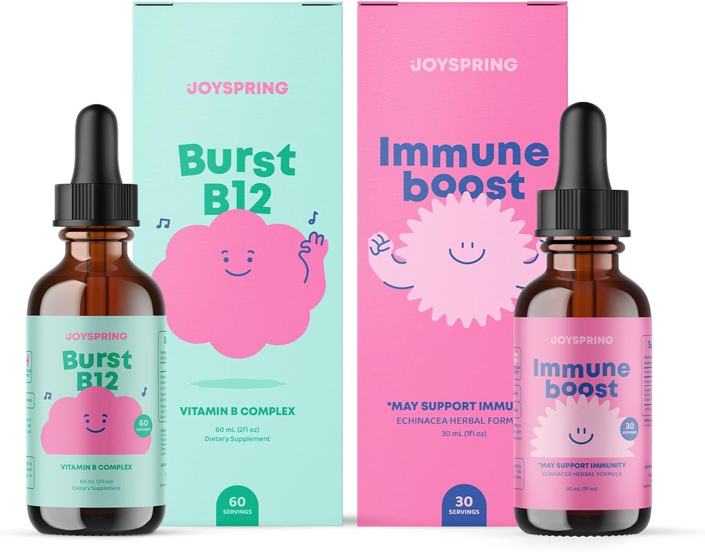 JoySpring Liquid B Complex und Immuntropfen für Kinder