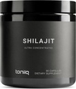Toniiq Ultra concentré 40 % d'acide fulvic Shilajit pour hommes - Pure 10:1 Extrait-Troisième Partie Testé Capsules de puissance- Haute en puissance et minéraux traces - Fabriqué dans un établissement certifié GMP