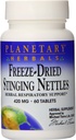 Planetary Kräuter frieren Getrocknete Sting Nettles Tabletten, 60 Graf