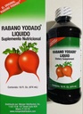 Rabano Yodado Liquid 16 Fl Oz. - Bonus Taille - Supplément vitamine B12, B6 et thiamine (1 mois d'approvisionnement)