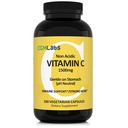 Nicht saure Vitamin C Nahrungsergänzung 1500 mg mit Calcium. Gentle on Stomach, Immun-Bone-Unterstützung (500)