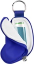 Beautyflier Asthma Inhaler Case Holder Travel Handy Mini Tasche für Erwachsene und Kinder, Nicht enthalten Inhaler (blau)