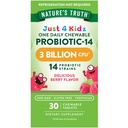 Nature's Truth Probiotics für Kinder | 30 Kaubare Tabletten | 3 Billion CFUs | Berry Flavor | Vegetarisch, Non-GMO & Gluten Kostenlose Ergänzung