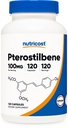 Nutricost Pterostilbene 100mg, 120 Kapseln - Non-GMO, Glutenfrei