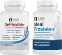 Therabotanics BeFlexible Ultra Joint Support Supplément et Ideal Prostate Powerful Prostate Supplément pour hommes