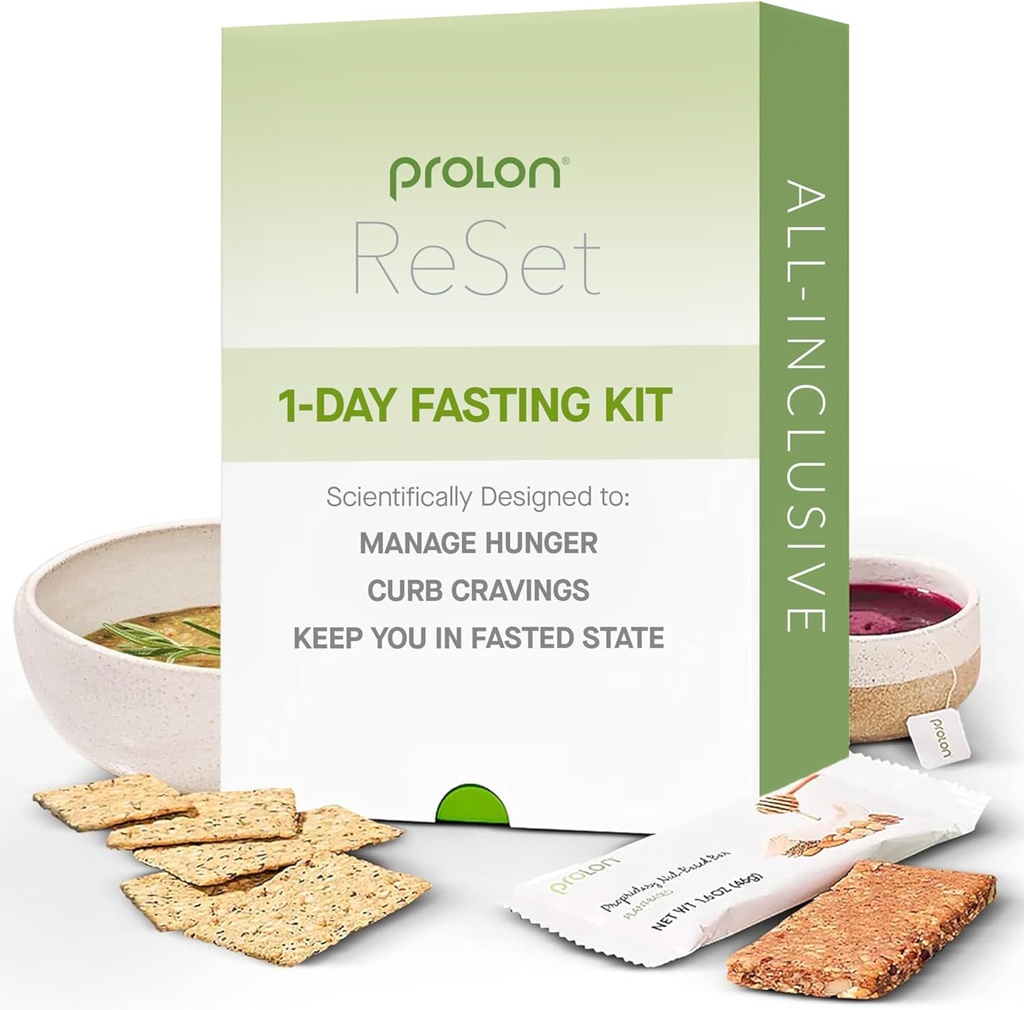 Kit de jeûne Prolon 1-Day Reset rapide avec de l'alimentation.