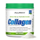 ALLMAX Nutrition Gras Fed & Weide Raised Collagen mit 10.000 mcg Biotin + 90 mg Vitamin C, Unflavored, 15,5 oz (440 g)