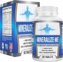 Multi-Mineral-Ergänzung (15-in-1) Iron Free Formula | High-Potency Multiminerals | Essential Trace Minerals | Multimineral Supplements | 60 Tabletten