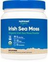 Nutricost Organic Irish Moss Powder (1 LB) - Glutenfrei, Non-GMO, Vegetarisch
