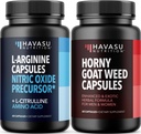 HAVASU NUTRITION Hornige Ziegen Weed Capsules (30 Servierungen) & L Arginine L Citrulline Supplement (30 Servierungen)
