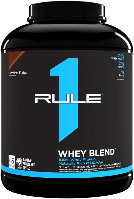 Regel 1 Proteine R1 Whey Blend, 68 Servierungen, Chocolate Fudge
