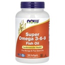 Maintenant les aliments Super Omega 3-6-9 Soft-gels, 1200Mg, 180-Count