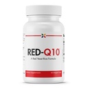 Stoppen Sie jetzt - RED-Q10 Bio Rote Hefe Reis mit CoQ10 - Rote Hefe Reis Formel - 60 Veggie Caps