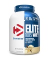 Dymatize Elite 100% Whey Protein Pulver, Vanille, 25g Protein, 5.5g BCAAs, Weniger Than 140 Cal., Glutenfrei, 2g Carb, 2g Zucker, 3g Fett (67 Portionen)
