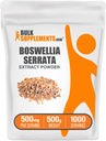 BulkSupplements.com Boswellia Serrata Extrakt Pulver - Boswellia Supplement, aus Frankincense Resin - Vegan & Glutenfrei, 500mg pro Servierung, 500g (1.1 lbs) (Pack von 1)