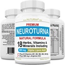 Neuropathy Support Nerve Supplement mit 600 mg Pure Alpha Lipoic Acid - Maximale Stärke Formel, Festung Nerves in Finger, Hände, Zehen, & Füße - Best Peripheral Relief Support - 120 Kapseln