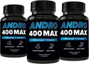 Andro400 Testosteron-Unterstützung für Männer & Frauen – Tongkat Ali, L-Arginin & L-Citrulline – Energie, Vitalität & Performance – 180 Kapseln, 180-Tage-Versorgung