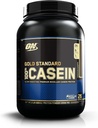 Optimum Nutrition Or Standard 100% caséine en poudre de protéines, Chocolat Suprême, 2 livres