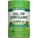 Natur Wahrheit Oregano Öl Softgels | 90 Pillen | Enthält Carvacrol | Non-GMO & Gluten Kostenlose Ergänzung