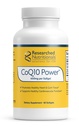Recherches nutritionnelles CoQ10 400mg Softgels pour la santé cardiovasculaire - Supplément Coenzyme Thérapeutique-Strength Q10 - Soutenir l'énergie naturelle et la fonction immunitaire, promouvoir le tissu gum sain (60 Softgels)