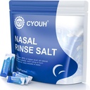 120PCS Salz Saline Packets Sinus Nasal Rinse für Neti Pot, Individuell Wrapped 2.34G Nasal Wash Bewässerungssystem Nasenreiniger Saline Refill Packets