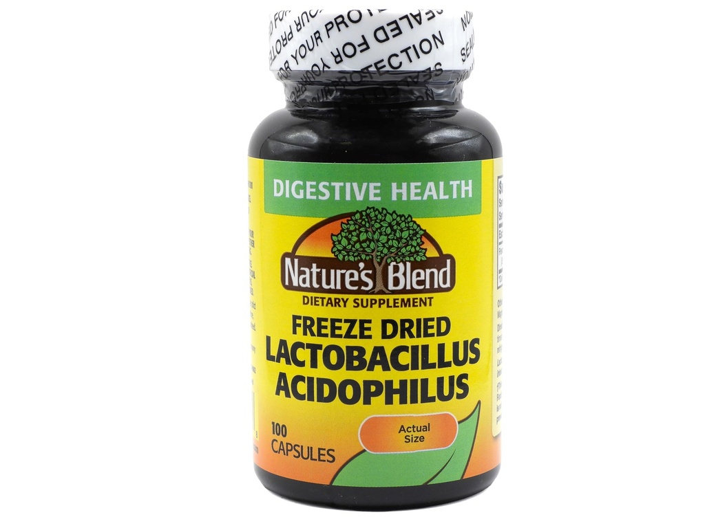 Gefriert getrocknet Lactobacillus Acidophilus 100 Caps
