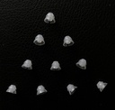 Jungle Care® (6mm Small * 10pc) Double couche Magic Hearing Aid Domes Confortable PSAP (Personal Sound Amplificateurs Product) Kit Conseils d'oreille Invisible, parfait pour l'air libre (Open fit), sauf pour RIC