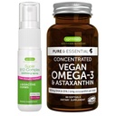 Vegan Omega-3 Algenöl + Super B12-Complex 5000mcg Vegan Bundle, High Concentration DHA & EPA + High Strength B12 Cherry Flavor Sublingual Spray, von Igennus