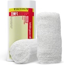 Ever Ready First Aid Steril Krinkle Kerlix Typ 4 1/2" x 4.1 Yds, Latexfrei, 6 PLY, Gauze Bandage Roll - 12 Count