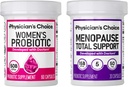 CHOIX du médecin Nombre total de femmes soutien à la ménopause - femmes probiotique 60ct + ménopause probiotique 30ct