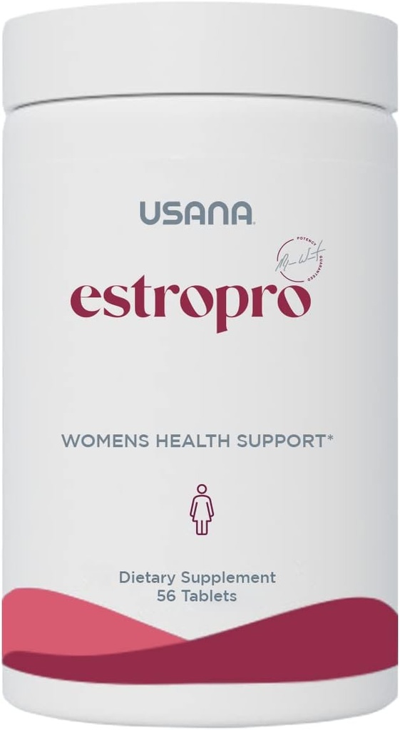 USANA EstroPro avec des phytoestrogènes pour le soutien symptomatique pendant la ménopause* - 56 comprimés - 28 jours d'approvisionnement