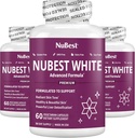 NuBest White - Unterstützt schöne und strahlende Haut mit Glutathion, Milchdistelextrakt, L-Cystein, precious Kräuter und Vitamine (3 Pack)