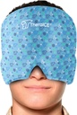 TheraICE Migraine Relief Cap Junior, beruhigende Kopfschmerz Boo Boo Ice Pack Maske Produkte, Cooling Gel Hat JR, Face Cold Compress Head Wrap für Bumps, Bruises und Kühltemperaturen