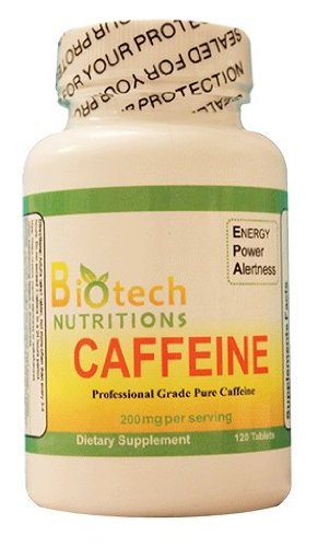 Koffein Nahrungsergänzungsmittel, 120 Zähler