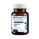 Metagenics Vitamin D3 1000 IU - Vitamin D Ergänzung für gesunde Knochenbildung, Herz-Kreislauf-Gesundheit und Immununterstützung - 120 Zähler