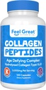 Capsules de poudre de collagène hydrolysée (type I et III) par Feel Great Vitamine Co.