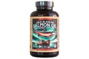Wild Alaskan Salmon Fish Oil Omega 3 Supplément pour les humains EPA et DHA.