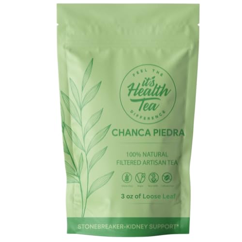 Tea Chanca Piedra - Feuille molle avec 35 sachets de thé - Nettoyant naturel du rein - Détox du Pérou (Phyllanthus niruri)