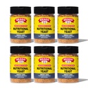 Bragg Nutritional Yeast Smoky BBQ Seasoning - (6 Pack) 3 Unze - Dairy-Free Parmesan Käse Substitute - Perfekt für Salaten, Pastas, Popcorn, und mehr