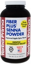 Yerba Prima Fiber Plus Senna Powder, 12 oz (paquet de 1) - Arôme d'épice de pomme, Gentle Overnight Relief, États-Unis Fabriqué, non-OGM, Stevia sucré, utilisation à court terme pour rétablir la régularité